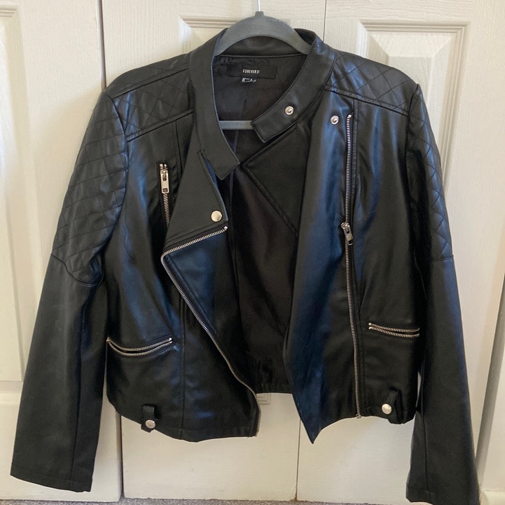 Forever 21 leather jacket